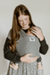 Beluga Baby - Lori Beluga Wrap- Charcoal Stripe
