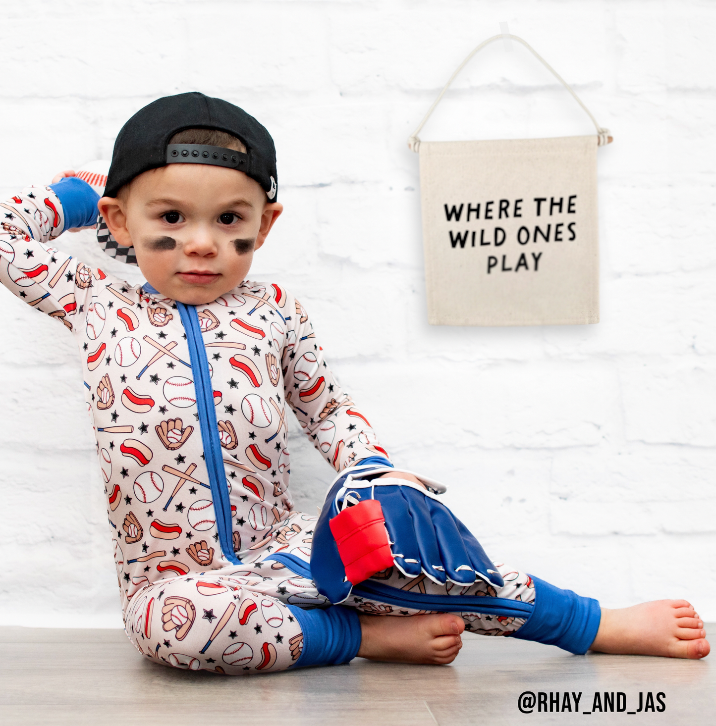 Cherrypick “Where The Wild Ones Play” Canvas Hang Sign
