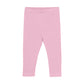 Minymo Ribbed Leggings in Light Rose