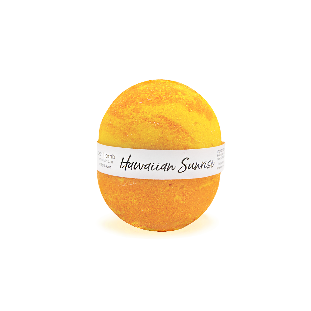 Happy Hippo Bath - Hawaiian Sunrise - Original Bomb - Wrapped