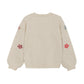 Minymo Embroidered Floral Pullover