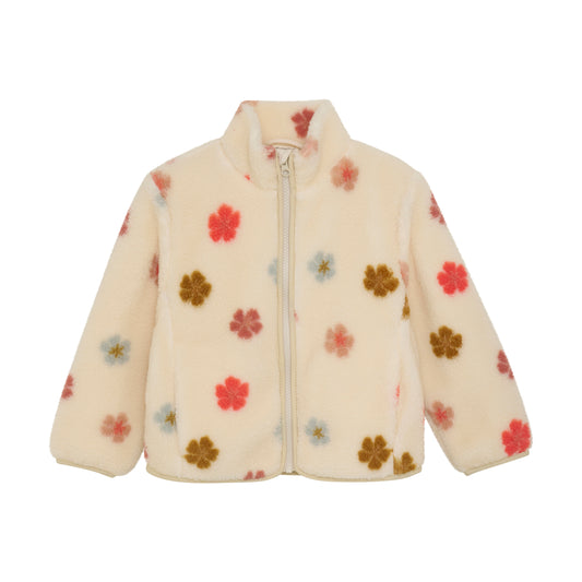 Minymo Teddy Jacket in Floral