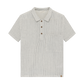 Minymo Woven Tee in Odyssey Gray