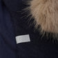 Minymo Detachable Pom Hat in Navy