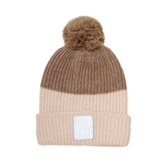 Minymo Pom Beanie in Caribou