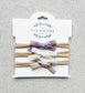 Wild and Free Design Co. Petite Velvet Bow Set in Pastels