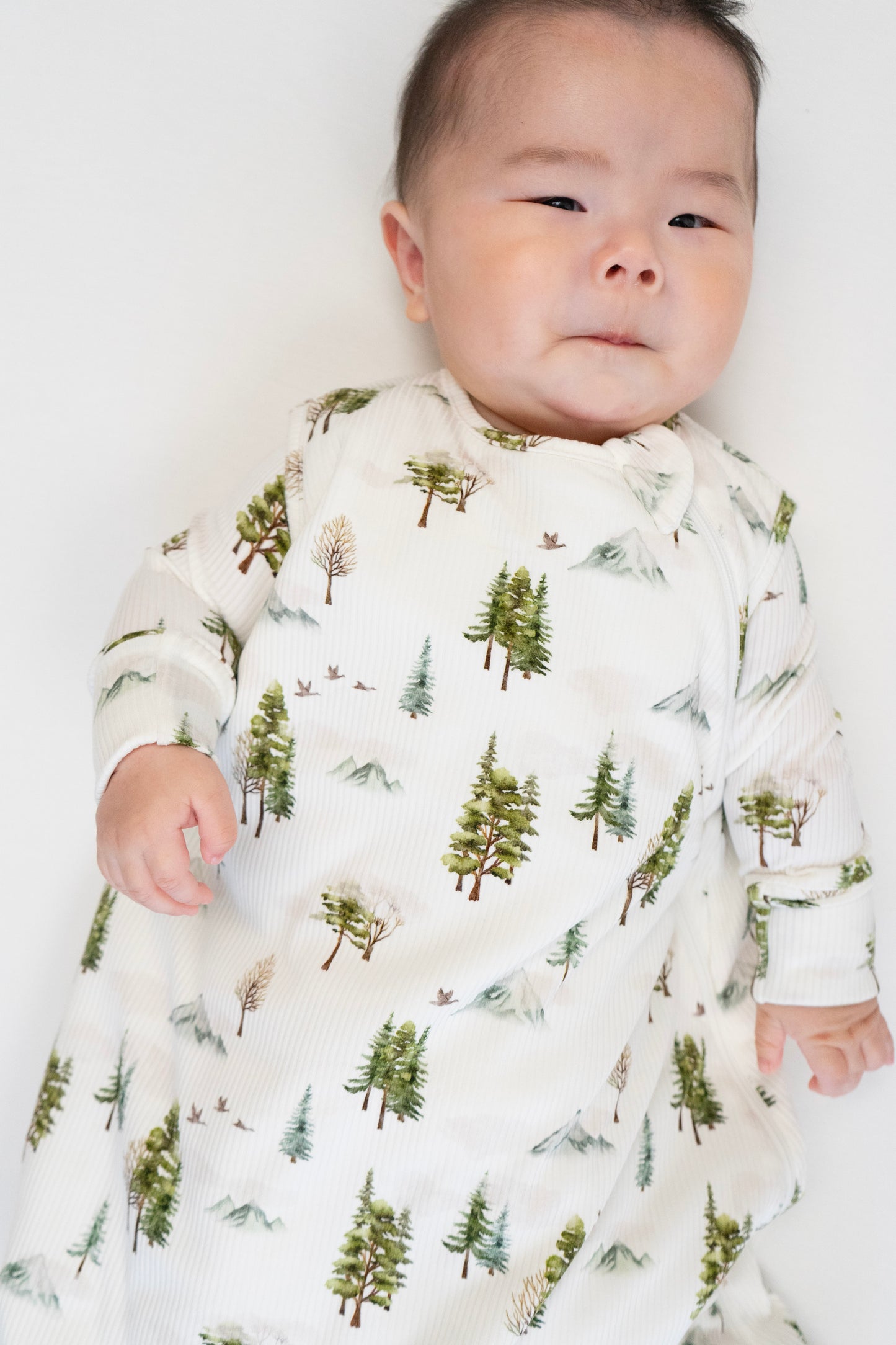 Belan J 2.5 TOG Ribbed Sleep Bag in Misty Forest