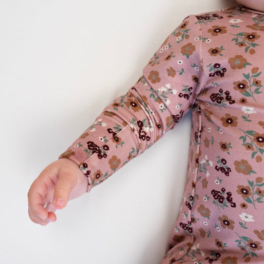Belan J Footless Bamboo Sleeper in Velvet Garden