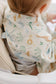 LouLou Lollipop Long Sleeve Bib in Safari