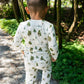 Belan J 2 Piece PJ Set in Misty Forest