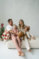 Pip + Phee Ribbed Bamboo Footed Sleeper in Amber Gingham