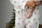 Pip + Phee Ribbed Bamboo Footed Sleeper in Amber Gingham