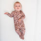 Belan J Bamboo Footed Sleeper in Velvet Garden