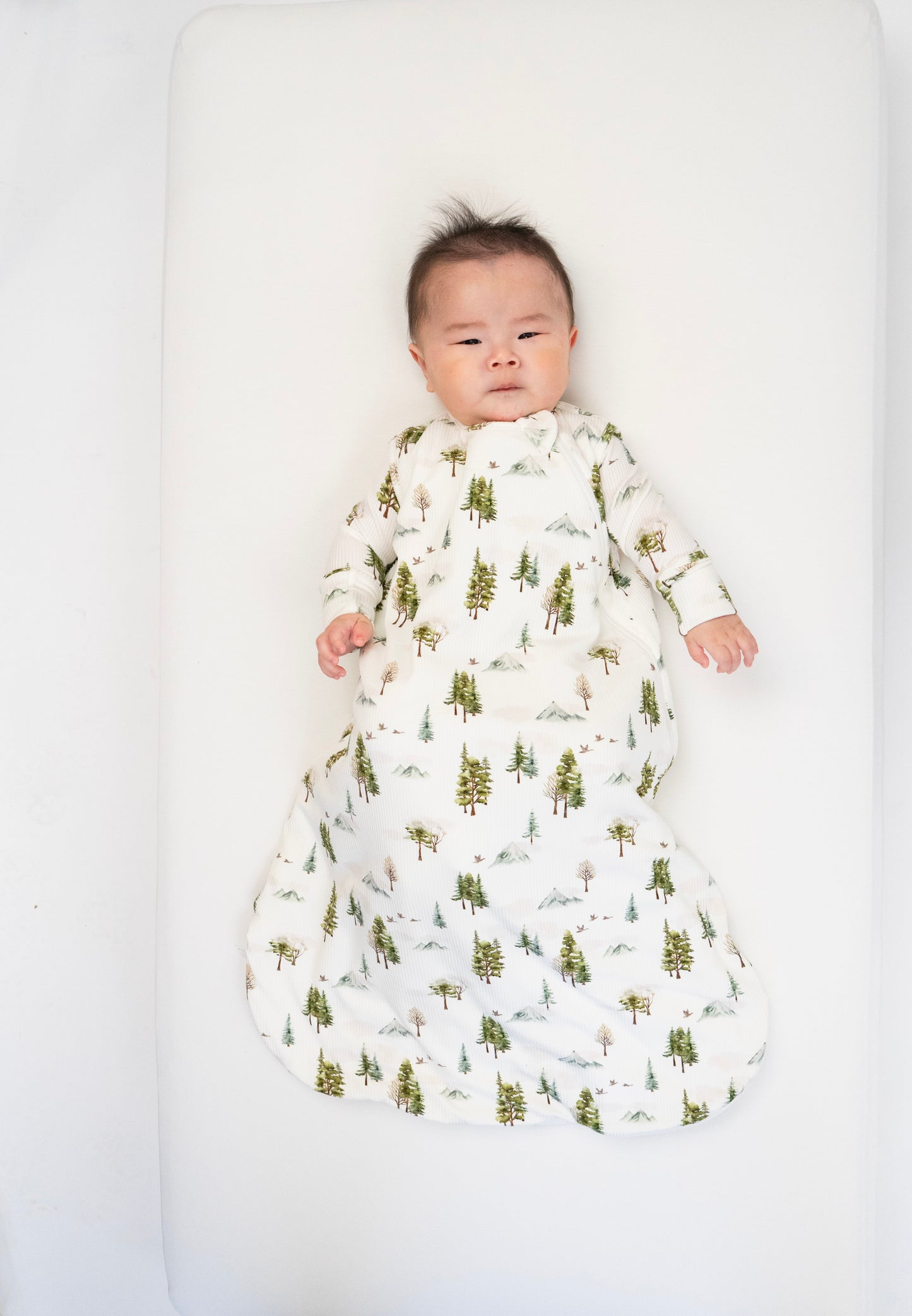 Belan J 2.5 TOG Ribbed Sleep Bag in Misty Forest