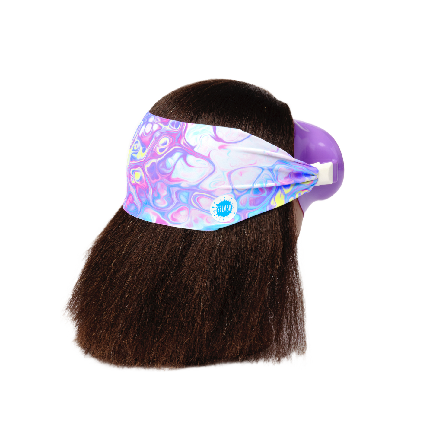 Splash Swim Goggle Mask in Pastel Swirl