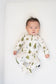 Belan J Ribbed Footless Bamboo Sleeper in Misty Forest