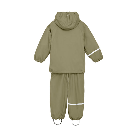CeLaVi Fleece Lined Rainwear Set in Overland Trek