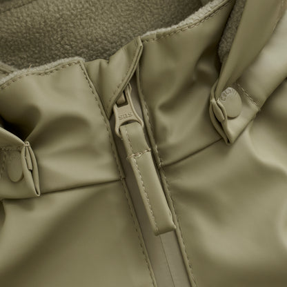 CeLaVi Fleece Lined One Piece Rain Suit in Overland Trek