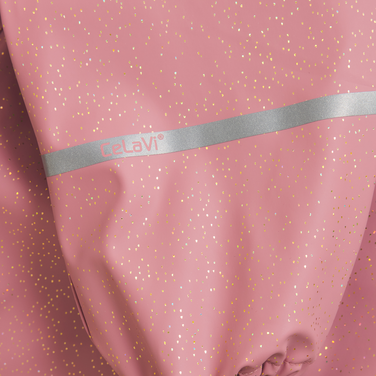 CeLaVi Rain Suit in Nostalgia Rose Sparkle