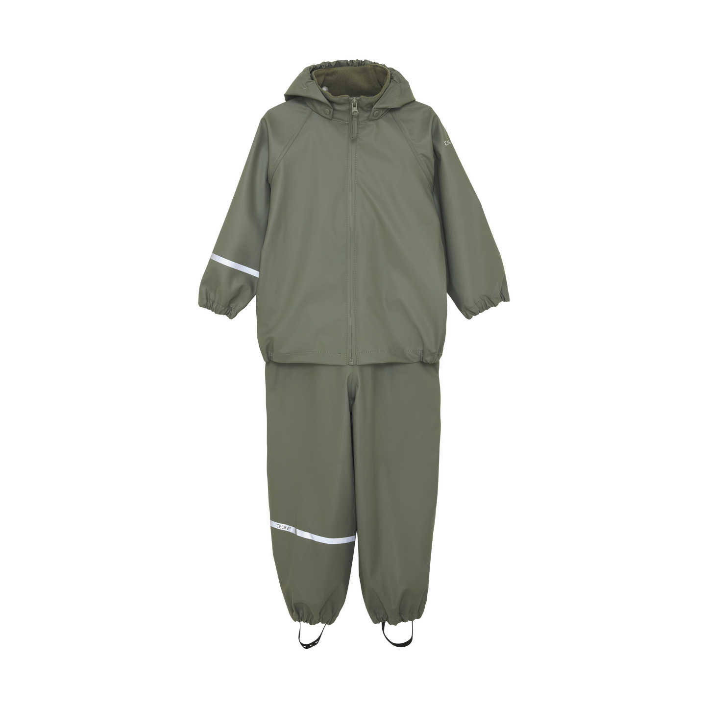 CeLaVi Rainwear Set in Mulled Basil