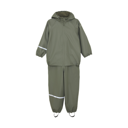 CeLaVi Rainwear Set in Mulled Basil