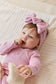 Jamie Kay Organic Cotton Modal Long Sleeve Bodysuit in Dahlia