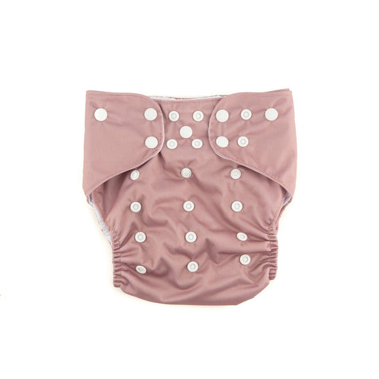Current Tyed Reusable Swim Diaper in Dusty Rose