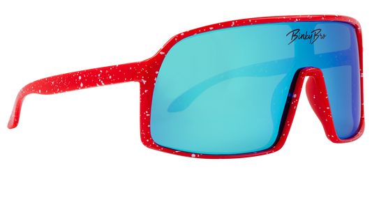Binky Bro Monteverde Wild Red Sunglasses
