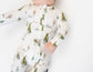 Belan J Ribbed Footless Bamboo Sleeper in Misty Forest