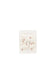 Organic Cotton Noelle 2 Pk Bow in Simple Flowers Egret