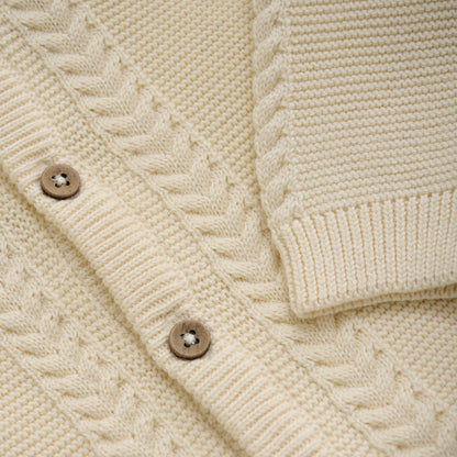 Fixoni Knit Organic Cotton Baby Cardigan