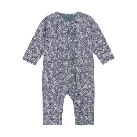 Fixoni Footed Nightsuit in Thistle Floral