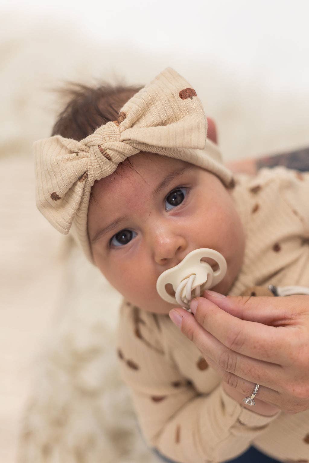 Mila & Co. Ribbed Headband in Pumpkin