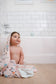 LouLou Lollipop Muslin Cotton Hooded Towel Set in Unicorn Ballet