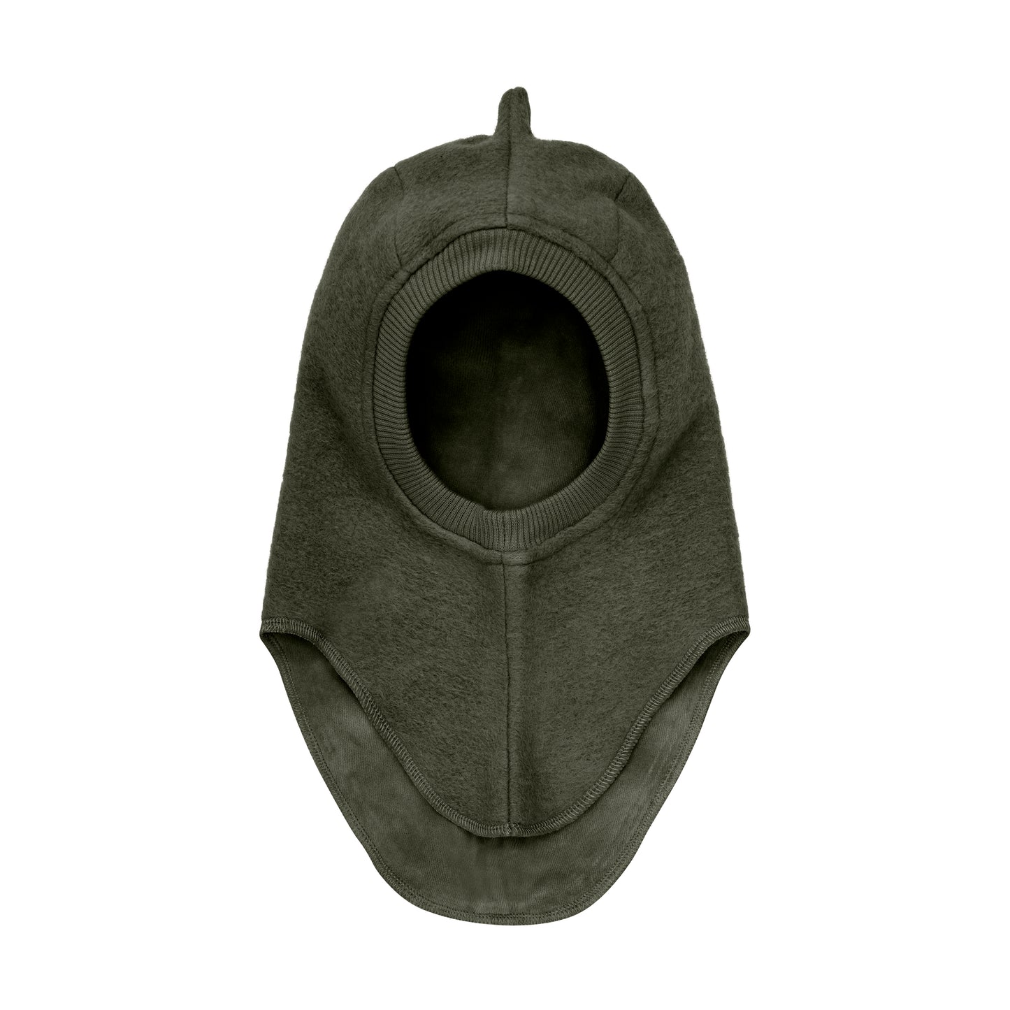 Huttelihut Wool Dino Balaclava in Beetle