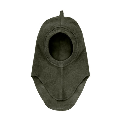 Huttelihut Wool Dino Balaclava in Beetle