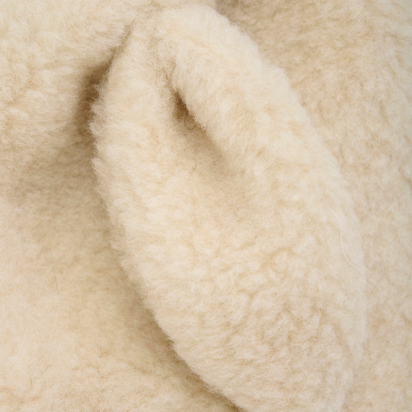 Huttelihut Wool Teddy Balaclava in Ivory
