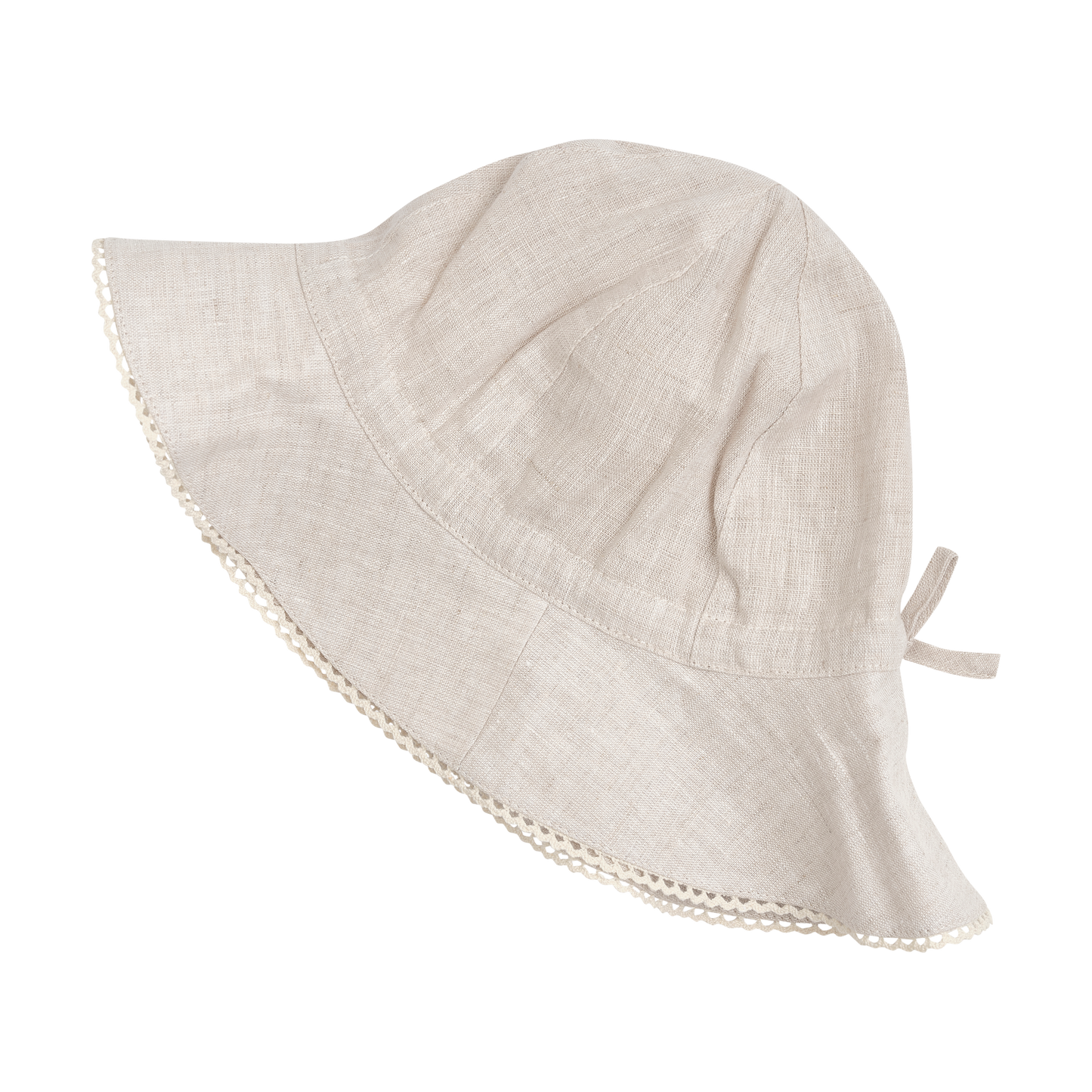 Huttelihut Summer Linen Hat in Antique White