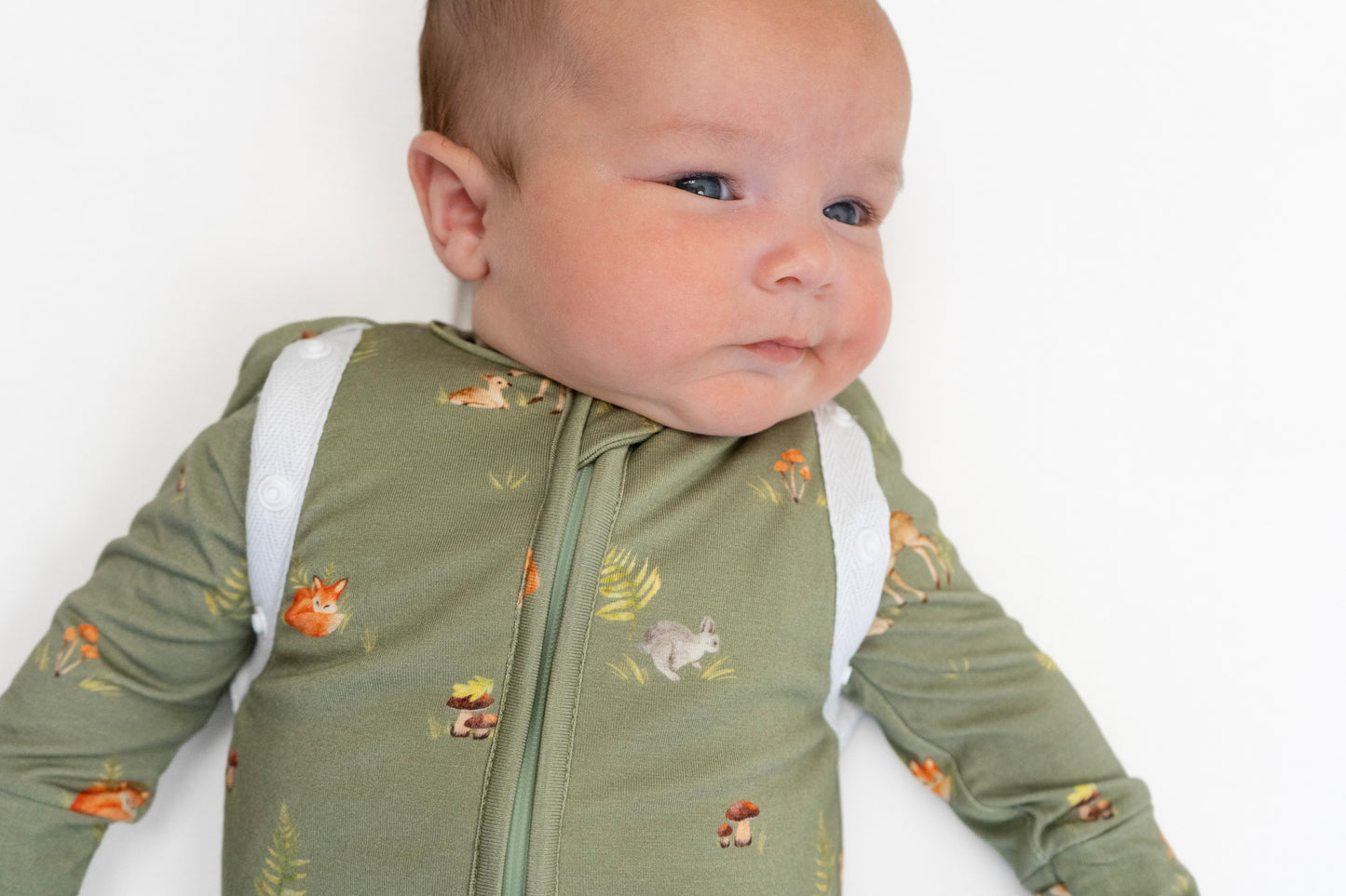 Belan J Convertible Swaddle Sack in Forest Friends