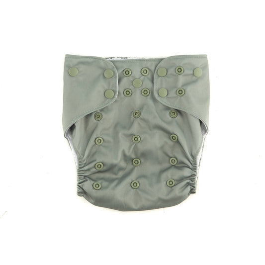 Current Tyed Reusable Swim Diapers in Sage Green