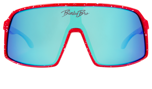 Binky Bro Monteverde Wild Red Sunglasses