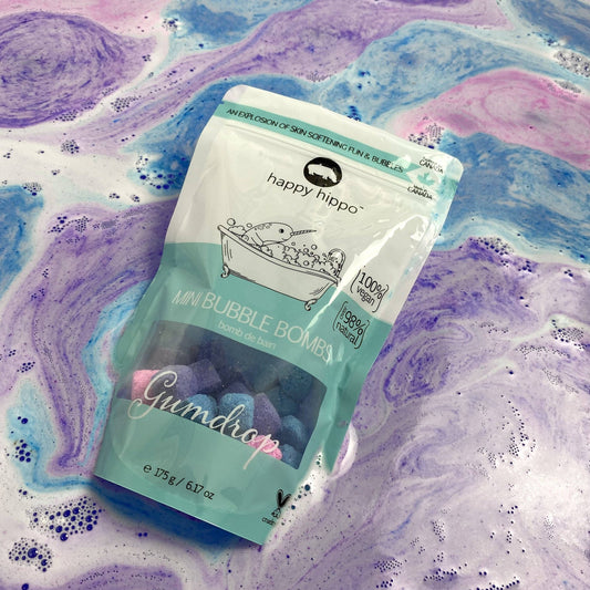 Happy Hippo Bath - GumDrop Mini Bath Bombs