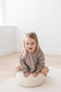 Mila & Co Ribbed Bubble Romper in Mushroom