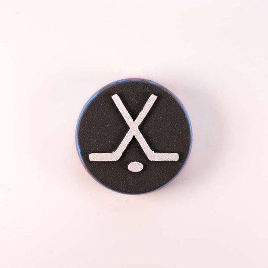 Happy Hippo Hockey Puck Bath Bomb with Shoe Charm