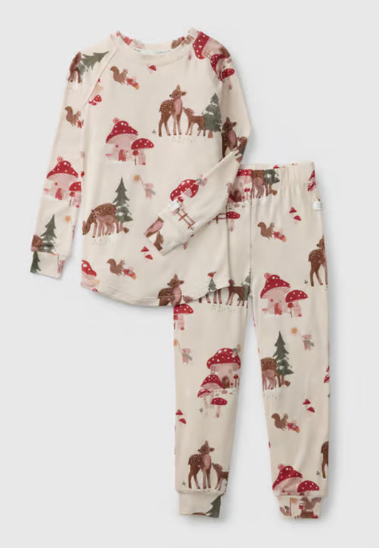 Loulou Lollipop Pajama Set in Forest Families