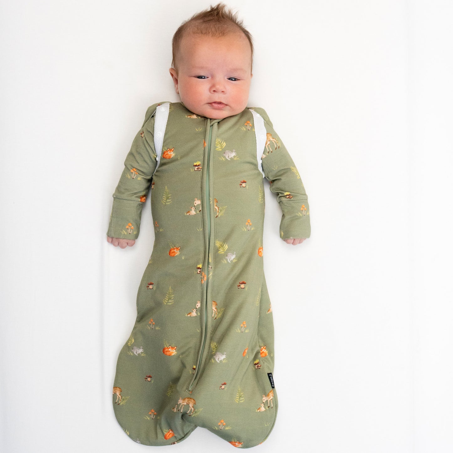 Belan J Convertible Swaddle Sack in Forest Friends