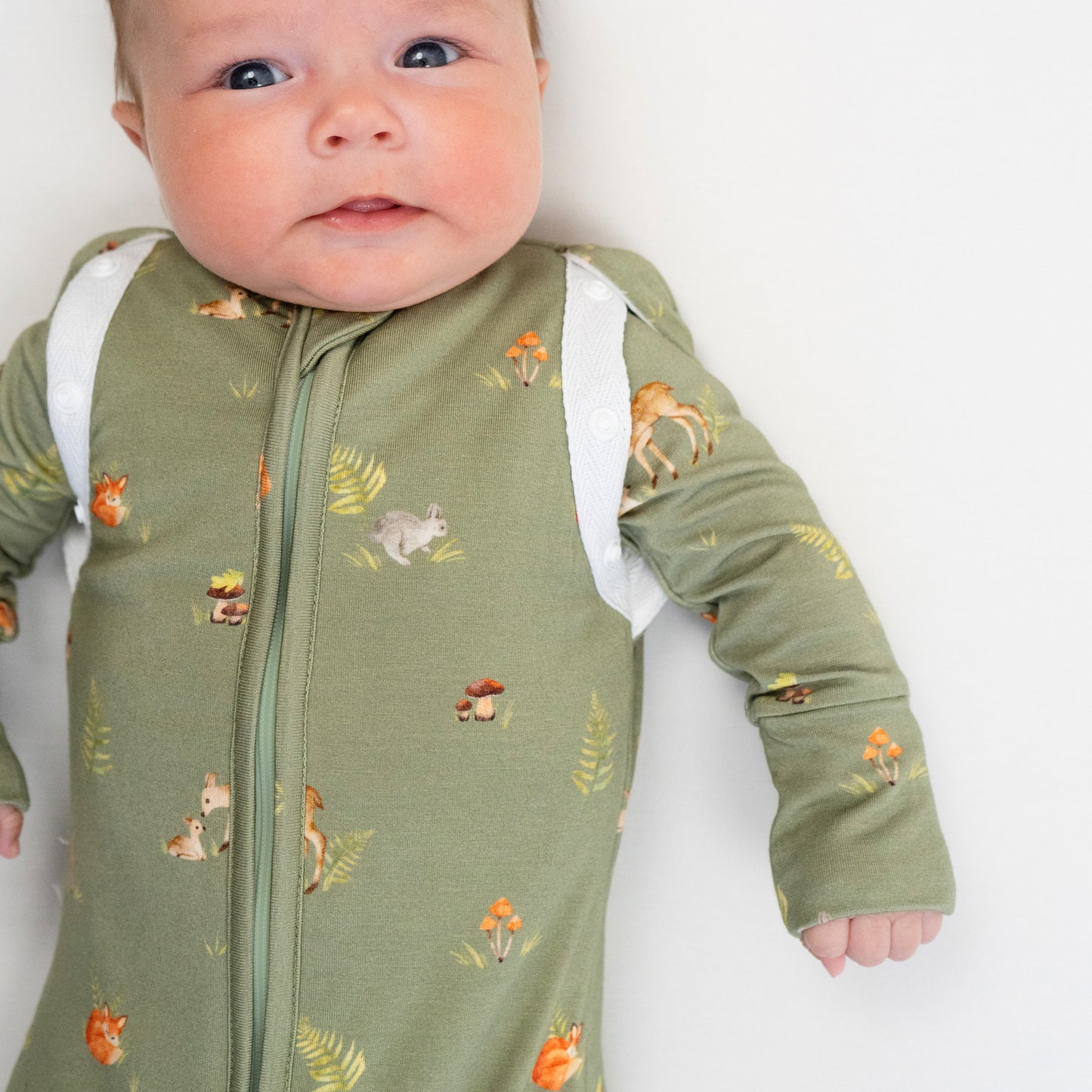 Belan J Convertible Swaddle Sack in Forest Friends