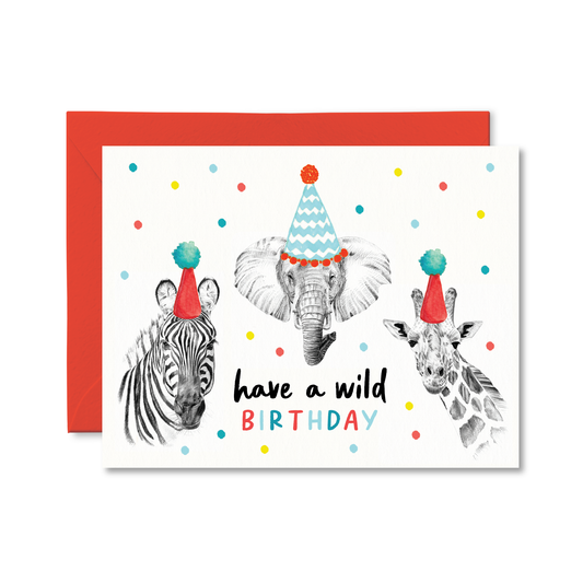 Pretty by Her - Wild Birthday Card