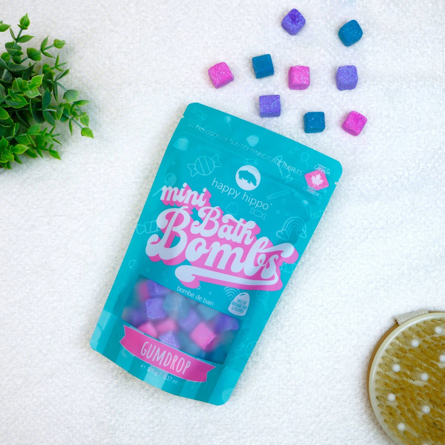 Happy Hippo Gumdrop Mini Bath Bombs