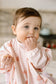 LouLou Lollipop Long Sleeve Bib in Seashells